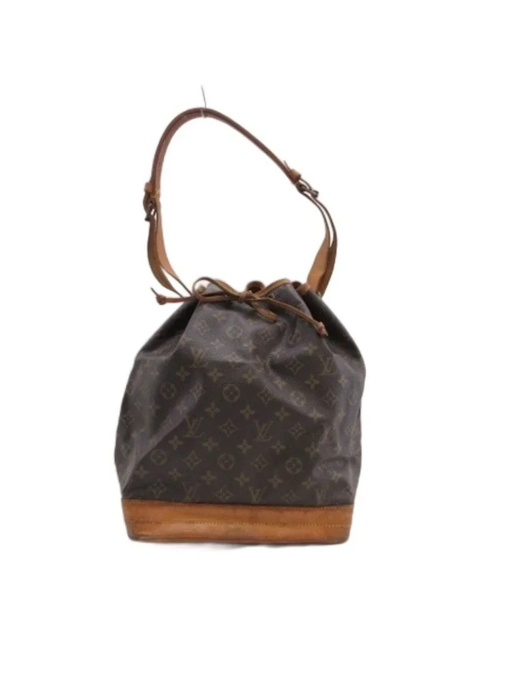 Louis Vuitton Monogram Noe Shoulder Bag Brown